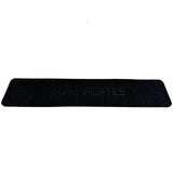 Elina Pilates Mini Non Slip Pad rutschfeste Auflage in Schwarz, Draufsicht auf die flache Unterlage