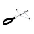 Elina Pilates Neck Stretcher Nackentrainer mit Metallbügel, Federn und schwarzer Kopfschlaufe, Schrägansicht