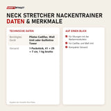 Technische Daten und Merkmale von Elina Pilates Neck Stretcher Nackentrainer als Tabelle