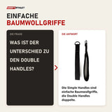 Frage und Antwort zu Elina Pilates Simple Handles Reformer-Griffe: Was ist der Unterschied zu den Double Handles?