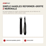 Elina Pilates Simple Handles Reformer-Griffe mit 2 Merkmalen: Einfache Baumwollgriffe, Gepolstert