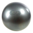 Elina Pilates Soft Pro Ball 20 cm Pilates-Ball in Grau, glänzende Oberfläche, Frontansicht auf weißem Hintergrund