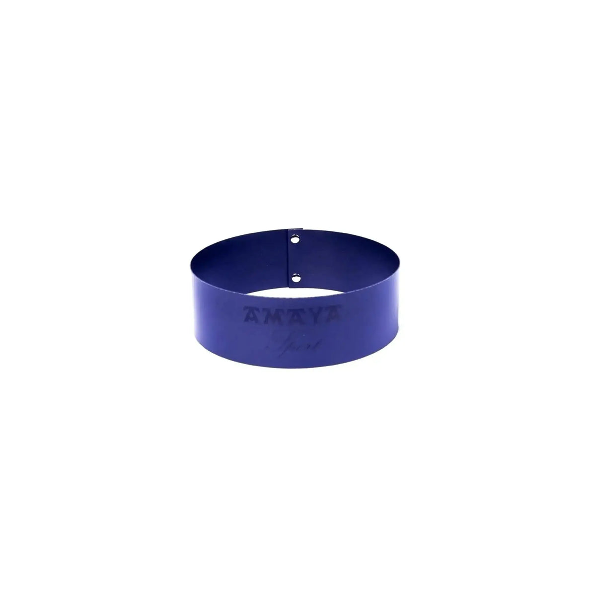 Elina Pilates Stacking Bases Stapelbasen in Blau, Schrägansicht eines einzelnen flachen Basisrings