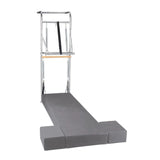 Elina Pilates Wall Unit – Polster in Grau mit Turm aus Metall