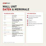 Technische Daten und Merkmale von Elina Pilates Wall Unit als Tabelle
