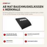 Force USA Ab Mat Bauchmuskelkissen mit 4 Merkmalen: Sit-ups mit vollem Bewegungsumfang, Dichter Schaumstoff, Vinylbezug, Verstärkte Nähte