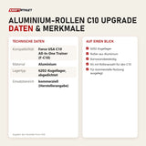 Technische Daten und Merkmale von Force USA Aluminium-Rollen C10 Upgrade als Tabelle