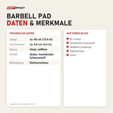 Technische Daten und Merkmale von Force USA Barbell Pad als Tabelle