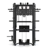 Force USA C20 All-In-One Trainer – Frontansicht mit Beinhebel-Aufsatz, freigestellt
