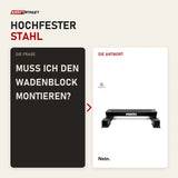 Frage und Antwort zu Force USA Calf Block: Muss ich den Wadenblock montieren?
