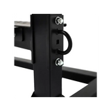 Force USA Commercial GHR/GHD V2 als Detail der Stahlstrebe mit Bandhaken und Schrauben