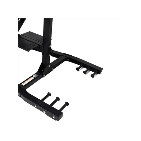 Force USA Commercial GHR/GHD V2 als Detail des Bodenrahmens mit Scheibenhaltern