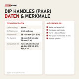 Technische Daten und Merkmale von Force USA Dip Handles (Paar) als Tabelle