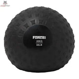Force USA Elite Slam Ball 8 kg, Variante 40 kg in Schwarz, Frontansicht mit Gewichtsaufdruck