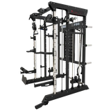 Force USA F50 V2 All-In-One Trainer in Schrägansicht von vorne vor schwarzem Hintergrund