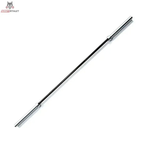 Force USA Freedom Barbell V2 Gesamtansicht der Langhantelstange diagonal auf weißem Hintergrund