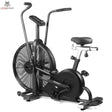 Force USA Freeform Air Bike in Schwarz, Seitenansicht mit Luftrad, Sattel und beweglichen Armen