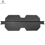 Force USA G10 & G15 Upgrade Kit, Draufsicht auf die breite Beinpresse-Platte mit Riffelblech