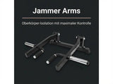 Force USA G10 & G15 Upgrade Kit, Grafik zu den Jammer Arms vor dunklem Hintergrund