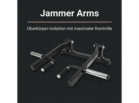 Force USA G10 & G15 Upgrade Kit, Grafik zu den Jammer Arms vor dunklem Hintergrund