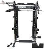 Force USA G20 V2 Pro All-In-One Trainer mit Lat Row Station, Frontansicht mit Lat-Row-Station