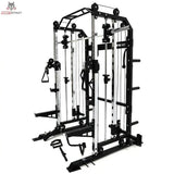 Force USA G3 All-In-One Trainer in Schrägansicht von hinten mit Seilzügen