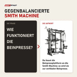 Frage und Antwort zu Force USA G9 All-In-One Trainer: Wie funktioniert die Beinpresse?