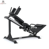 Force USA Kompakte Beinpresse & Hack Squat V3, Maschine Detail Gewichtsstapel