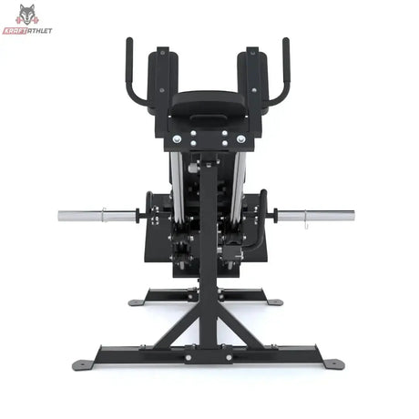 Force USA Kompakte Beinpresse & Hack Squat V3, Maschine Schrägansicht