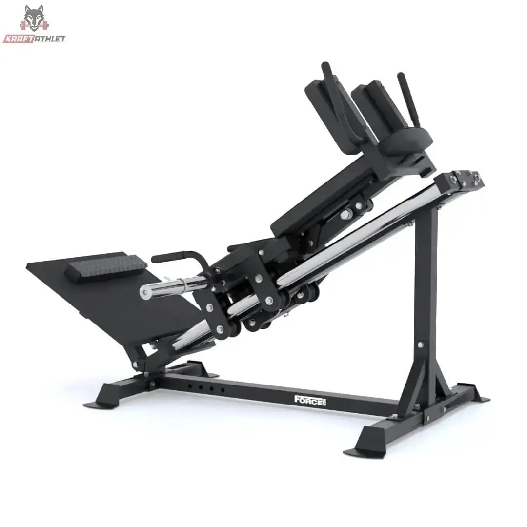 Force USA Kompakte Beinpresse & Hack Squat V3, Maschine Seitenansicht