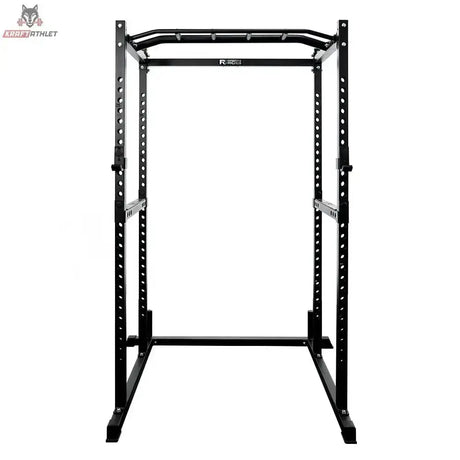 Force USA PT V2 Power Cage in Schwarz, Frontansicht freigestellt