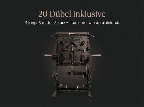 Force USA Storage Rack Pro Zubehörregal, Regal 40 Teller inklusive Information