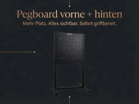 Force USA Storage Rack Pro Zubehörregal, Regal Vorne plus hinten Ansicht