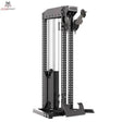 Force USA Tandem Tower Kabelturm in Schrägansicht mit zwei Seilzugarmen und Gewichtsstapel