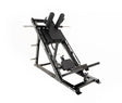 Force USA Ultimate V2 Leg Press & Hack Squat: Schrägansicht von links mit Schlitten und Fußplatte