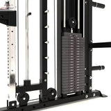 Force USA Zusatzgewichte G4, C20 & FTR Detail des Gewichtsblocks mit Zusatzgewichten am Kabelzug