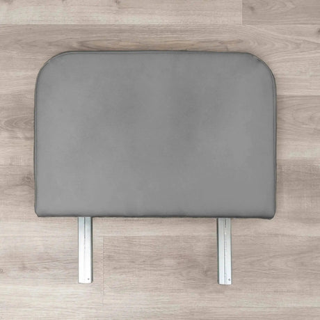 Hegren Jumpboard LEGATO in Grau auf Holzboden, Draufsicht