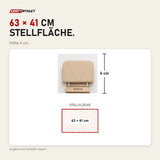 Maßbild Hegren Jumpboard TALMA: Stellfläche 63 × 41 cm, Höhe 4 cm
