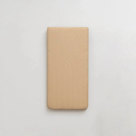 Hegren Mat Converter TALMA in Beige, Draufsicht auf hellem Untergrund