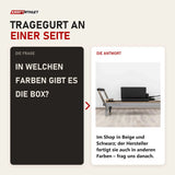 Frage und Antwort zu Hegren Pilates Box Modern: In welchen Farben gibt es die Box?