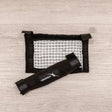 Hegren Slip Resistant Grip Handles Griffüberzüge, schwarzer Überzug und Wäschenetz auf Holzboden