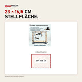 Maßbild Hegren Slip Resistant Grip Handles Griffüberzüge: Stellfläche 23 × 16,5 cm