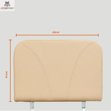 Hegren TALMA 62 Combo, Detail der Polsterplatte in Beige mit Maßangaben
