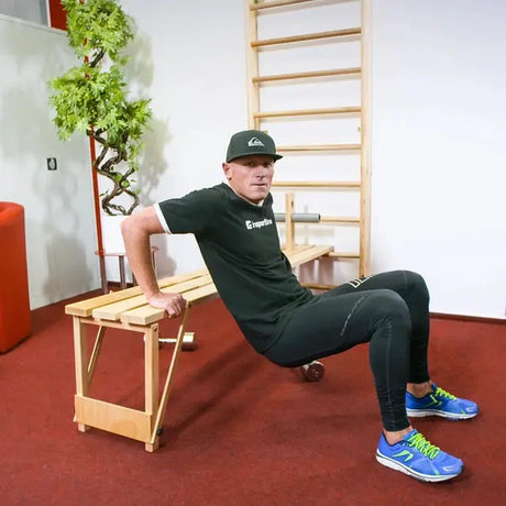 inSPORTline Wall Bars Directline 190 × 65 cm Beech Wood Home Gym InSportLine