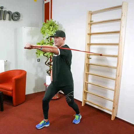 inSPORTline Wall Bars Directline 190 × 65 cm Beech Wood Home Gym InSportLine