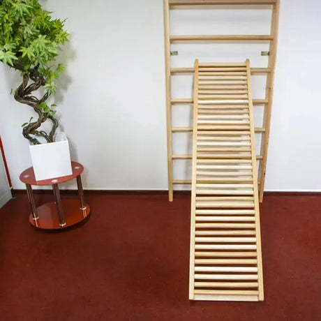 inSPORTline Wall Bars Directline 190 × 65 cm Beech Wood Home Gym InSportLine