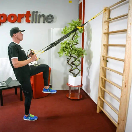 inSPORTline Wall Bars Directline 190 × 65 cm Beech Wood Home Gym InSportLine