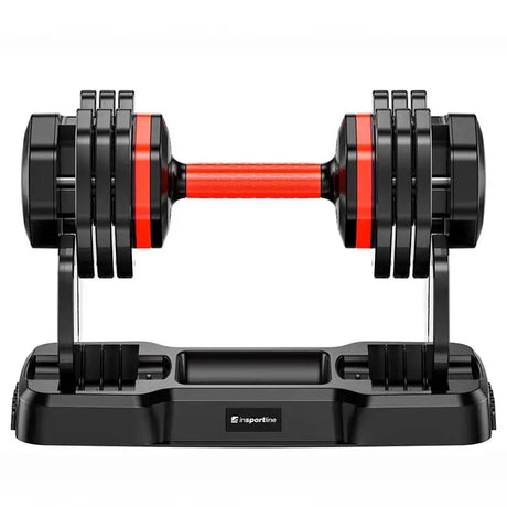 inSPORTline Adjustable dumbbell set with rack DuraBell 2 × 6.5–24.5 kg InSportLine Dumbbells