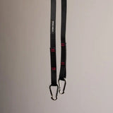 Iron Neck Alpha Harness Plus Nackengeschirr, hängende Zugbänder mit zwei Karabinern