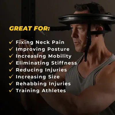 Iron Neck Rehab Bundle Neck Strength & Therapy System - Kraftathlet